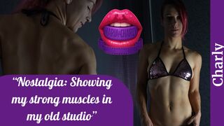 Nostalgia: Showing my strong muscles in my old studio *4k and fully UNCENSORED
