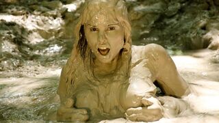 Candle Sinking About You in Deep Clay