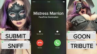 Facetime Domination Stroking and Sending for Me