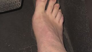 Nighttime barefoot revving