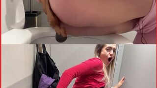 Two toilet slaves with Sara and Angie