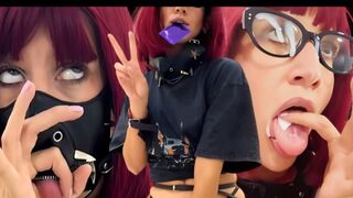 Masked Submissive: Brutal Gagging & Good Girl Cum Tasting full