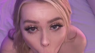 Haley Spades Swallows A Delicious Load