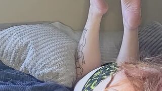 Silent footworship teasing