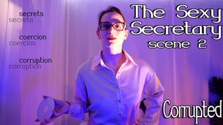 The Sexy Secretary (scene 2) 4K – Obey Lady Ashley – Corrupted – FemDom Manipulation Humiliation