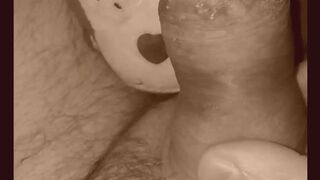 divertimento con un pupazzo