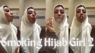 Smoking Hijab Girl 2