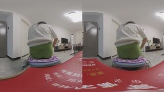 The mistress of 3dvr180 was humiliated as a slave