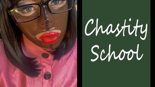 Special lesson at the Long-Term Chastity School