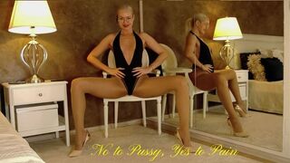 No to Pussy, Yes to Pain