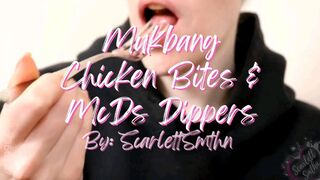 Mukbang Chicken Bites and McDs Dippers