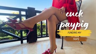 Cuck Pays for My Luxury Vacation with Bull Pt 1