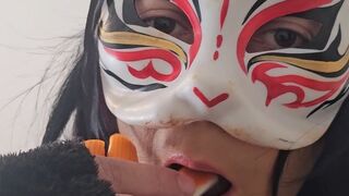 I swallows surimi stick