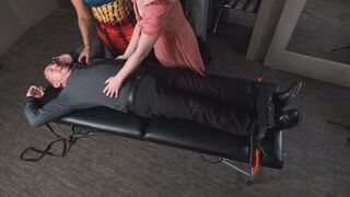Tickle Negotiation: Boss Bound in Office