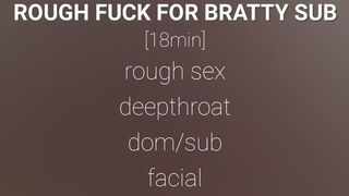 Rough treatment for Luna the Brat