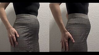 Moaning about my Weight Gain in too tight work clothes