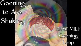 Gooning to Ass Shaking - BBW MILF Gooning Loop