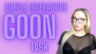 Simple Interactive Goon Task