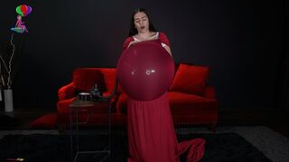 Hailey's First Balloon Stuffing HD (1920x1080)