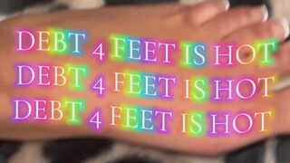 PUMP 4 EBONY FEET