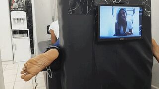 Rhaysa in new 2026 foot tickling video