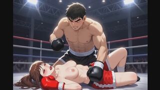 Mixed Boxing Confessions #14B: Maledom Ring Ruin (Animated)