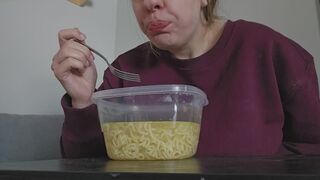 Slurping Up Lunch