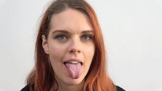 Perfect Smile Fetish with Julie: Shiny White Teeth, Vibrant Pink Tongue, Deep Mouth Views by Adele Unicorn (MOBILE resolution)