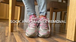 Sock and Trainer Removal