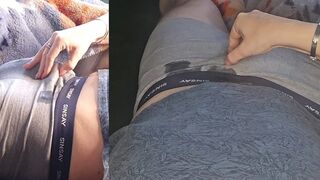 Underpants full of sperm