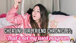 Cheating GF gaslights you about the used condom WMV