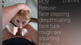 Freeuse slut gets what she deserves