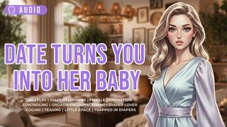 Tinder Date Turns You Into Her Adult Baby | Mommy, Diapered, Breastfeeding, Orgasm Encouragement