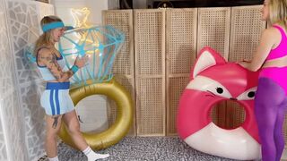 MJ and Cher Inflatable workout destruction HIDEF MOV