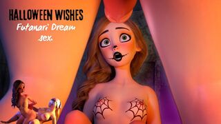Halloween Wishes - Futanari Dream sex.
