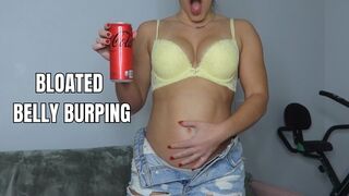 Bloated belly burping - OnlyVanessa
