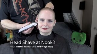 Head Shave at Nook's 4k