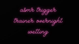 ASMR DIAPER TRIGGER TRAINER: WET OVERNIGHT