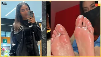 Latina Foot Modeling Frenzy