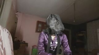 Femboy Abbie Tries Breathplay For The First Time