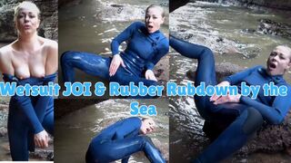 Wetsuit JOI & Rubber Rubdown by the Sea - AVI
