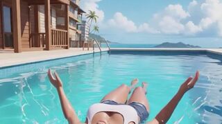 Towa's Naughty Beach Day: Sun-Drenched Curves to Sensual Soak The Reveal You Crave