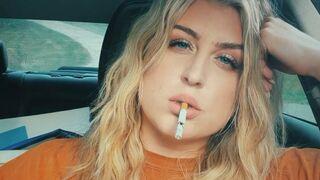 Staring into your soul while I dangle a cork to the filter