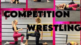 COMPETETIVE FEMALE WRESTLING with GINGER