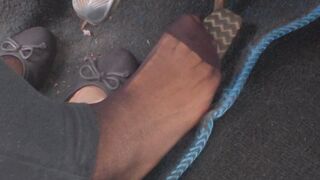 Footjob Cranking