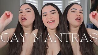 COCK LOVER GAY MANTRAS - Gay Encouragement with FemDomme Countess Wednesday - Encouraged Bi, Imposed Bi, Bisexual Encouragement, JOI MP4 1080p
