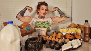 Everything chocolate food eating challenge 10000 calories