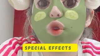 Silly faces - smoking - special effects