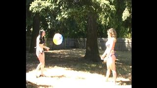 Tracy & Samara Mae Vintage Girlfriends Play in The Sun SFW