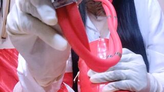Medical Glove Seduction – Gothic Nurse Slow Glove Removal & Play